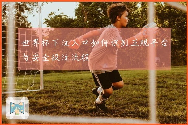 世界杯下注入口如何识别正规平台与安全投注流程