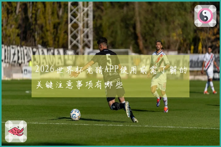 2026世界杯竞猜APP使用前需了解的关键注意事项有哪些