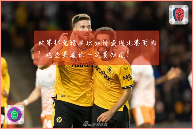 世界杯竞猜活动如何查询比赛时间？这些渠道你一定要知道！