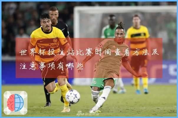 世界杯投注站比赛时间查看方法及注意事项有哪些